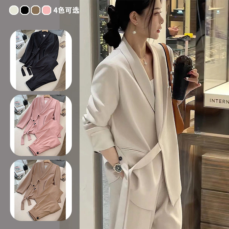 2026春秋高级感女西装两件套