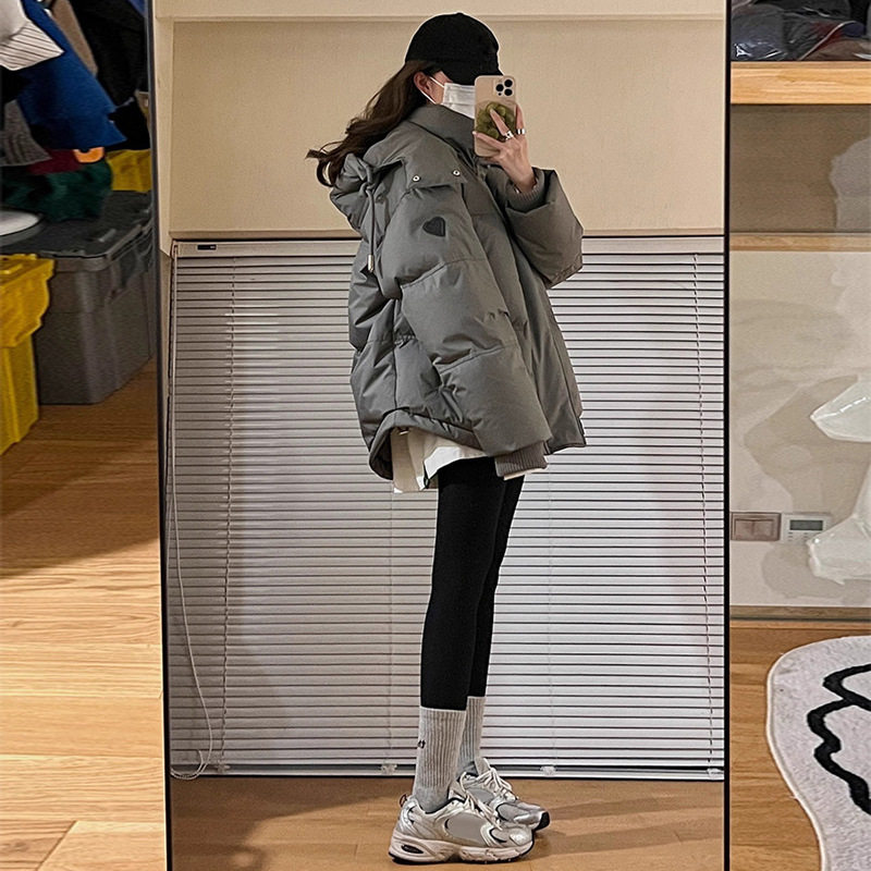 2026冬季短款面包服女装情侣款