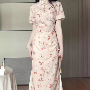 苏城日记优雅独特设计感民国风新式旗袍改良版年轻款少女平时可穿