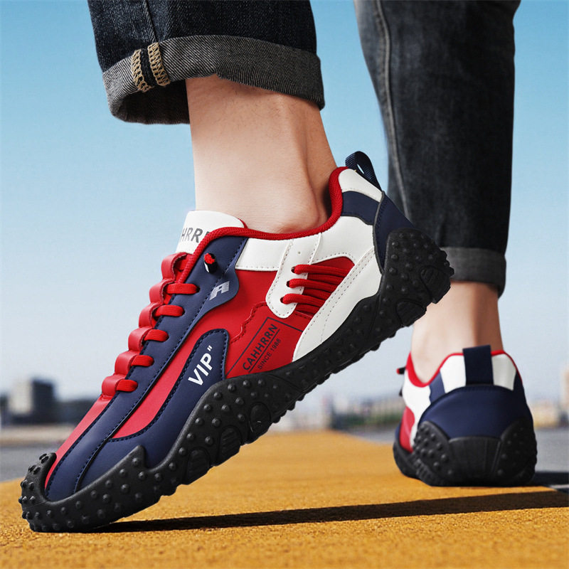 抖店2026春夏男鞋运动阿甘鞋大码男士一脚蹬板鞋懒人开车豆豆潮鞋,流行男鞋,单鞋,淘宝优惠券,粉丝福利购,淘宝优惠卷