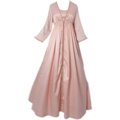 睡衣套装 公主风春秋季 少女初恋丝锻两件套复古宫廷睡裙夏季 家居服