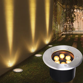 地埋燈led戶外防水埋地草坪射燈定制廣場(chǎng)墻角七彩地面地?zé)粝磯? src=