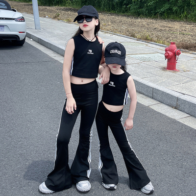 六一儿童爵士舞演出服套装