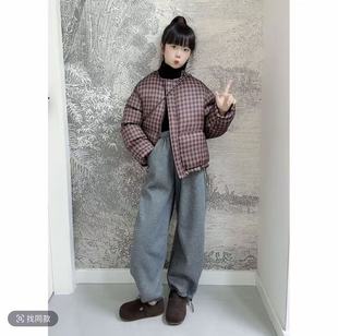 女童棉服套装冬装2025新款超好看洋气加厚上衣中大童冬季棉衣外套