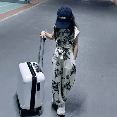 女童无袖套装夏款2026新款