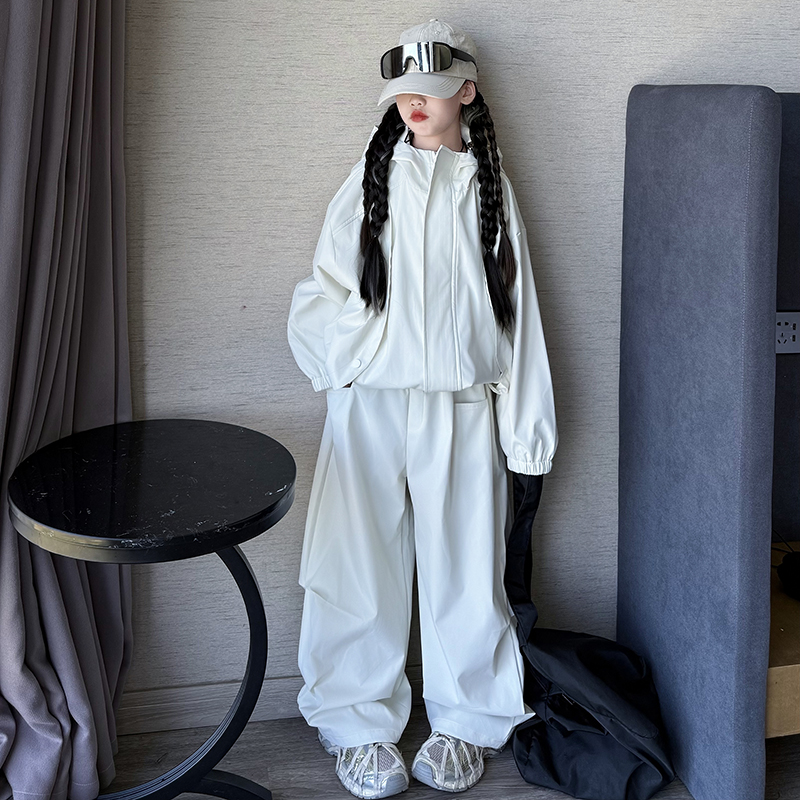 女童春装套装2025新款