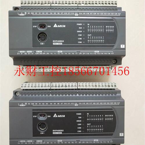议价DVP40ES200T台达ES2系列40点晶体管输出型PLC9成新质保半年￥