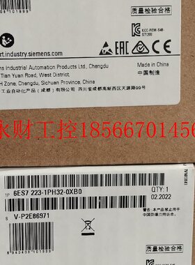 议价6ES7223-1PH32-0XB0   西门子数字输入/输￥