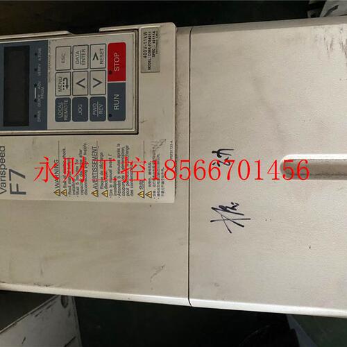 议价安川变频器F7系列CIMR-F7B4011 380v 11KW 实物拍摄 质量好￥