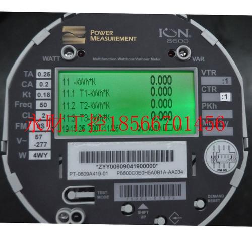 议价POWER MEASUREMENT ION8600表P8600C0E0H5A0B1A-AA034功率￥