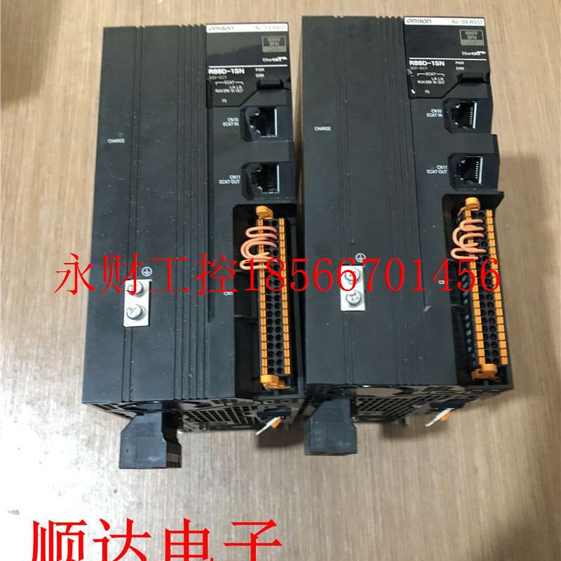 议价95新OMRON欧姆龙R88D-1SN20F-ECT 2KW伺服电机驱动 现货质￥