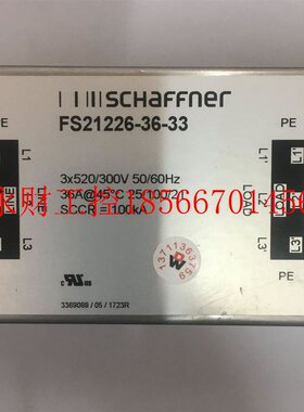 议价原装进口SEW滤波器 FS21226-36-33 NF035-503  Schaffner电￥