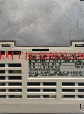 议价原装安川变频器 CIMR-J7AA21P5￥