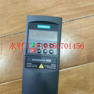 议价西门子420系列变频器0.55KW 5AA1￥ 380V输入6SE6420 2UD15