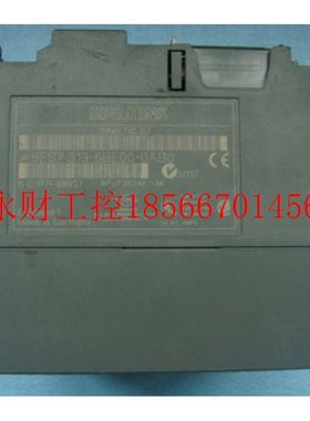 议价6ES7313-6BE00-0AB0原装模块6ES7 313-6BE00-0AB0 9成新 现￥