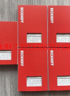 议价倍福PLC模块EL4032 EL3054EL3403 EL2624 EL7041EL2808￥