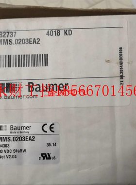 议价Baumer堡盟值编码器 GXMMS.0203EA2原装进口全新profinet接￥