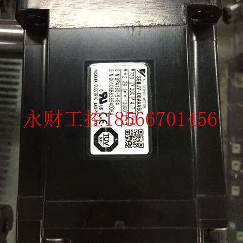 议价安川SGMJV-08AAA6C电机 95成新 功能包好 保修3个月现货￥