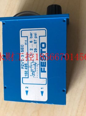 议价FESTO PZVT-3-SEC 158495 德国费斯托气动定时器全新￥