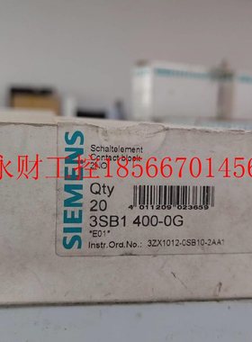 议价3SB1802-0AC 3VJFS6217-06ABA30-1AA0 3B140S-0G 3SB3921-0￥