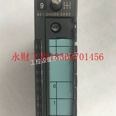 议价原装正品西门子PLC/6ES7 431-0HH00-0AB0成色漂亮￥