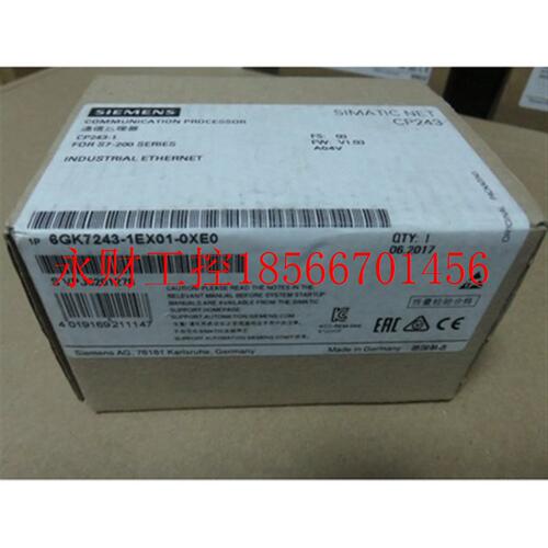 议价西门子以太网模块CP243-1 6GK7243 6GK7 243-1EX01-0XE0全￥
