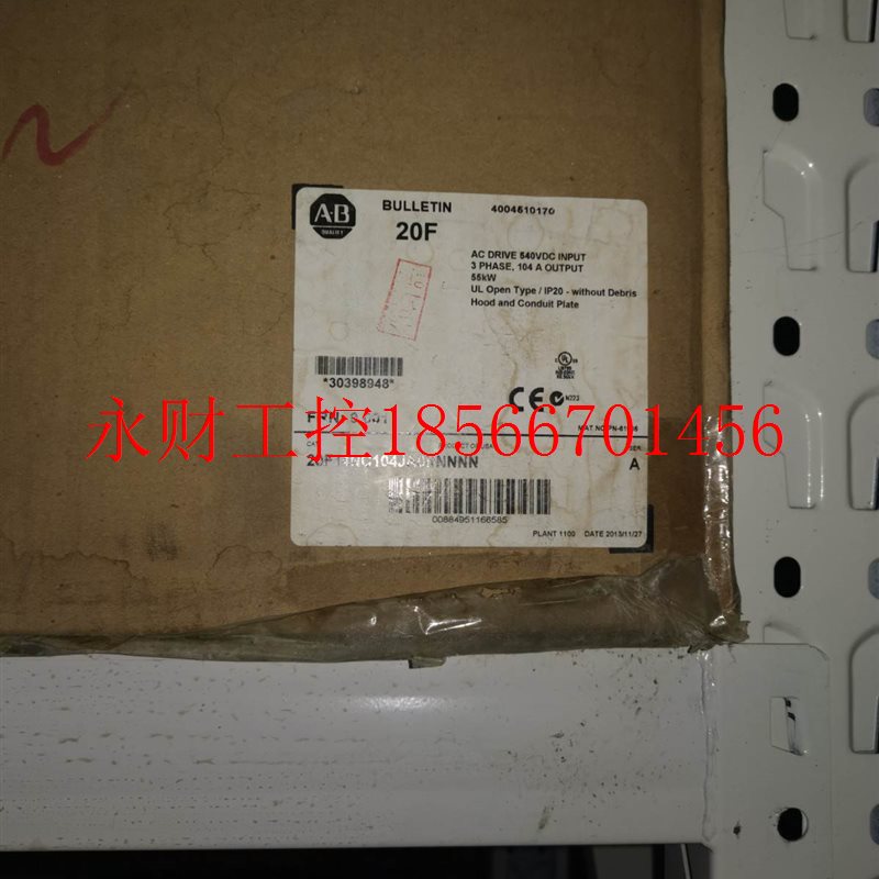 议价AB变频器PF753 20F14NC104JA0NNNNN 55KW 380V 全新带包装￥
