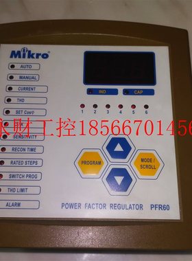 议价MIKRO自动电容补偿器PFR60-415-50电力无功功率监控仪表￥