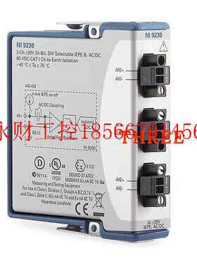 议价NI 9230声音与振动输入模块 783824-01螺栓784396-01BNC￥