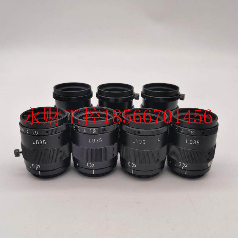 议价小胖VST VS-LD35高分辨率低失真微距镜头大景深工业镜头 9¥