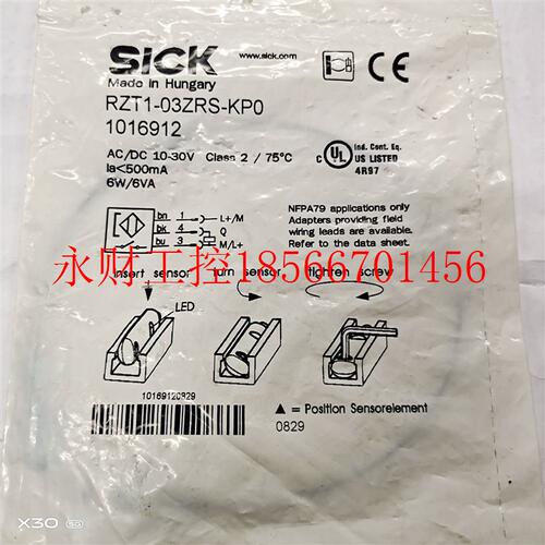 议价原装SICK西克施克 RZT1-03ZRS-KP0 RZT1-03ZRS-KPO订货号10￥