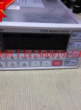 议价现货UNIPULSE F720A 测力显示控制器 9成新 现货￥