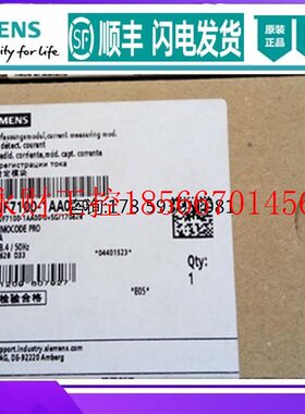 议价原装正品3UF7100-1AA00-0 西门子电流测量模块3UF71OO-1AAO￥