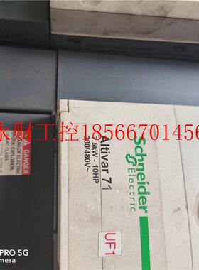 议价施U耐德LIB变频器 ATV1H现75N4Z 7.57KW 380V 原装拆机 质￥