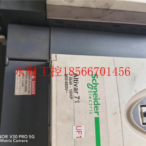 议价施U耐德LIB变频器 ATV1H现75N4Z 7.57KW 380V 原装拆机 质￥