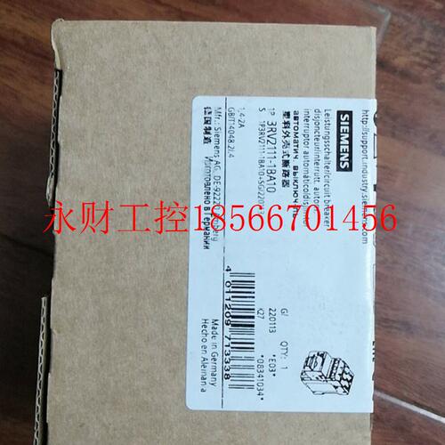 议价西门子断路器3RV2111-1BA10 3RV21111BA10 现货 特价￥