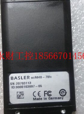 议价现货BASLER scA640-70fc 九成新 现货  ￥