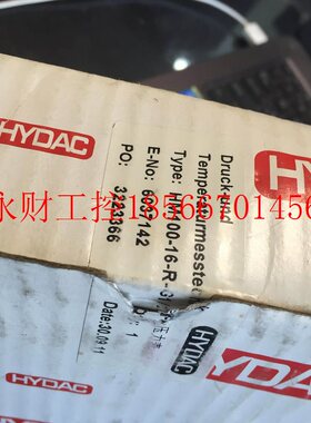 议价HYDAC压力表HM100-16-R-G1/2-BF正品33223366 全新0-16bar ￥