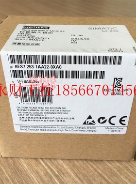 议价1P 6ES7253-1AA22-0XA0西门子PLC EM253位控模块6ES72531AA￥