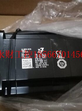 议价SGM7J-08GMJ-0S8A7FC6E安川750w刹带车全新原装电机,库￥