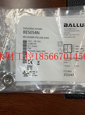议价全新原装BALLUFF/巴鲁夫 BES054N BES M08MI-PSC30B-S49G ￥
