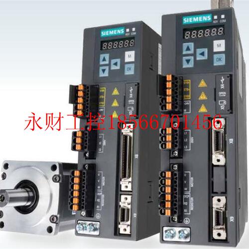 议价西门子V90伺服电机220V 0.4KW多圈值1FL6034-2AF21-1LA1￥