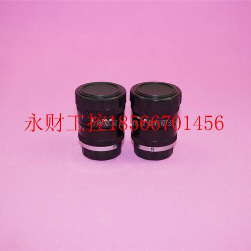 议价CANuO 389PH/F 12mm 1N:1.4 CCTV工业定焦镜头 99新 有前后￥