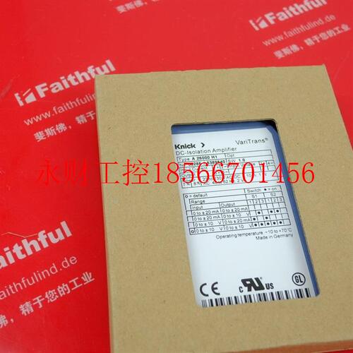 议价Knick A 26000 H1 科伲可通用隔离放大器 A26000H1￥