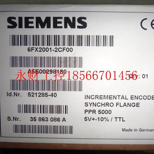 议价6F02001-2CF0编码器6X20F012GFNPE00 6FX2OXO1-2EFOO￥