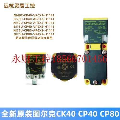 议价原装德国图尔克传感器  NI50U-CK40-AP6X2-H1141/S1590 W/B￥