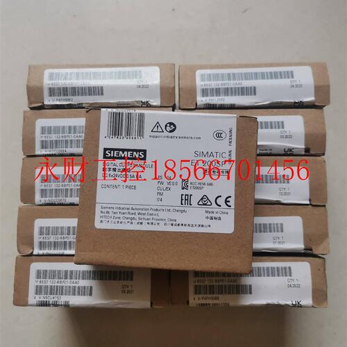 议价6ES7132-6BF01-0AA0西门子et200sp数字模块 8DQ 全新￥