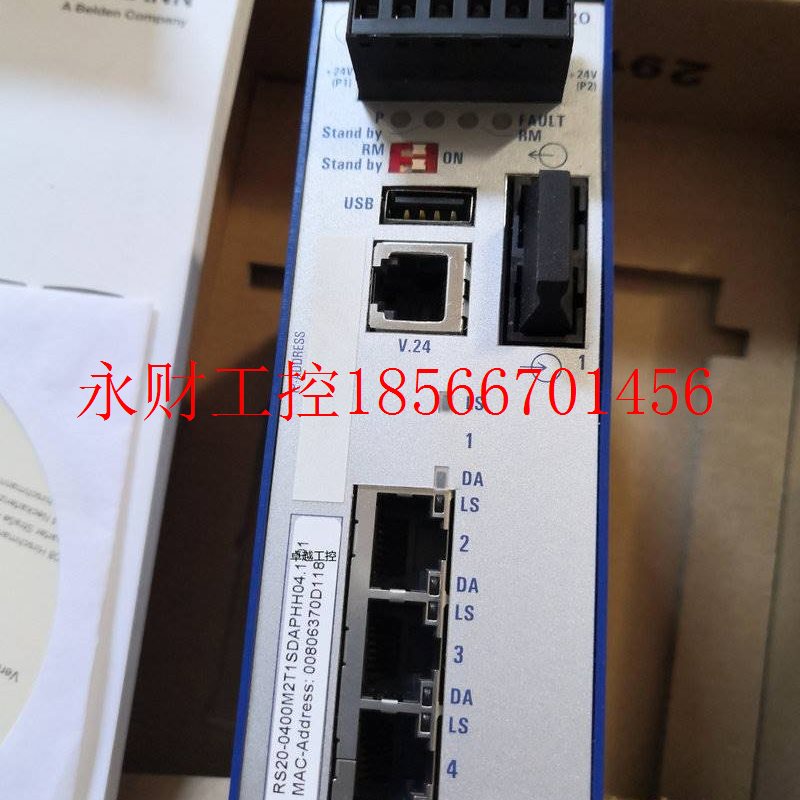 议价全新正品 德国赫斯曼交换机RS20-0400M2T1SDAPHH04￥