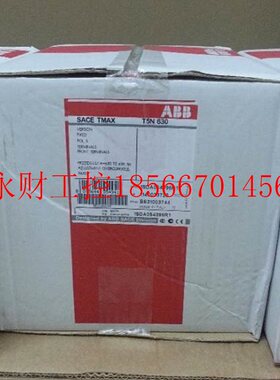 议价ABB全新原装Tmax塑壳断路器,T5N630 PR221DS-LSI R630 F￥