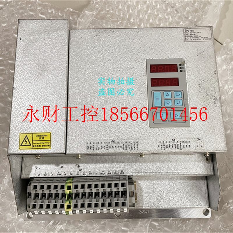 议价拆机WSF70DX400-5伺服驱动器 咨询现货￥